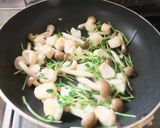 豆苗とお麩の卵炒め作り方7写真