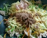 具に味が染みてる市販の焼そば作り方8写真