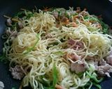 具に味が染みてる市販の焼そば作り方6写真