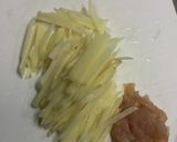 じゃがいもとささみのフライパン焼き作り方2写真