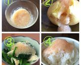 (ノンオイル)豆腐の明太子あんかけ作り方7写真
