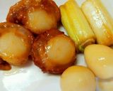 フライパン１つで♬ベビーホタテの照焼き作り方8写真