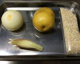 もち麦と豆乳のもちとろヴィシソワーズ作り方1写真