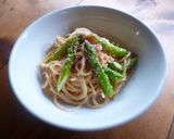 アスパラと明太子のパスタ♪作り方5写真