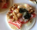 スライス大根の納豆&カニカマピザ作り方5写真