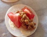スライス大根&トマト&納豆のヘルシーピザ作り方2写真