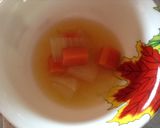 冷たくても美味！納豆入りコンソメスープ作り方1写真