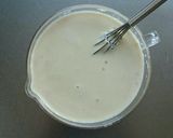 レンジで簡単☆とろける豆乳きな粉プリン。作り方4写真