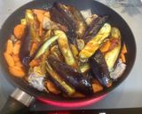 豚バラで麻婆茄子風作り方2写真