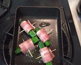 糖質オフ オクラのベーコン巻き作り方3写真