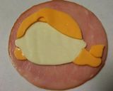 キャラ弁♡ラプンツェル♡ツムツム風作り方6写真