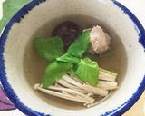 椎茸と鶏でヘルシー春雨スープ作り方4写真