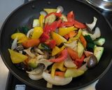 鶏肉と彩り野菜のオレガノ炒め✿作り方4写真