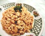 糖質オフ×豆腐ガーリックチャーハン作り方5写真