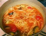 時短、簡単!トマトパスタ風そうめん作り方9写真