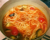 時短、簡単！トマトパスタ風そうめん作り方9写真