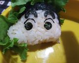 簡単♡クレヨンしんちゃんのキャラ弁♡作り方2写真
