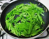 ご飯ガッツリ！ニラ卵＆豚コマ肉作り方4写真