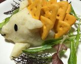 チーザで☆ハリネズミくん作り方5写真