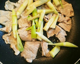 ☆ 姫竹・豚肉・焼きちくわの玉子とじ炒め作り方7写真