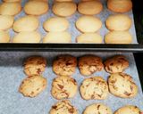 バタークッキ—&チョコ入りバタークッキー作り方8写真