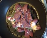鶏レバニラ炒め作り方2写真