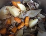 圧力鍋で肉じゃが作り方7写真