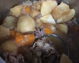 圧力鍋で肉じゃが作り方8写真