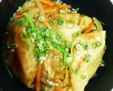 夏にピッタリ！王将餃子カレー丼作り方5写真