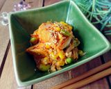 魚河岸あげのココットキムマヨチーズ焼き作り方5写真
