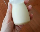 レンジで簡単☆とろける豆乳きな粉プリン。作り方6写真