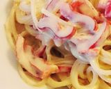 チーズクリームのスパゲッティ作り方7写真