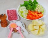 ベジ♪洋風肉じゃが作り方1写真