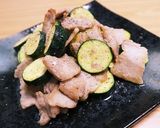 ズッキーニと豚バラの塩ダレ炒め作り方5写真