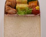 【キャラ弁】コリラックマサンドイッチ弁当作り方1写真
