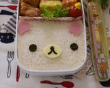 【キャラ弁】コリラックマサンドイッチ弁当作り方5写真