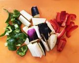 王将生餃子で♪うまうま夏野菜チャンプルー作り方2写真