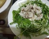 【簡単サラダ】豆腐と水菜の豚しゃぶサラダ作り方3写真