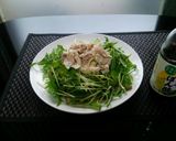 【簡単サラダ】豆腐と水菜の豚しゃぶサラダ作り方4写真