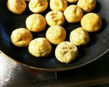 簡単おつまみ！一口がんものたこ焼き風作り方1写真