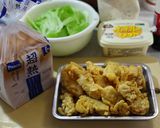 沖縄天ぷらでタルタルフィッシュサンド作り方1写真