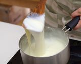 妊娠、授乳に！ミルク餅 ずんだ味噌あん作り方3写真