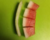 美容・健康重視♡食べてみて♡スイカサラダ作り方2写真