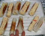 ☆ポテサラリメイク☆竹輪ボート焼き♪作り方1写真