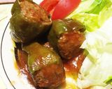 ヘルシーピーマンの肉詰め♪tacookで作り方7写真