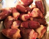 正しい鶏ハツの処理!ハツ元との分け方!作り方1写真