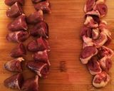 正しい鶏ハツの処理!ハツ元との分け方!作り方5写真