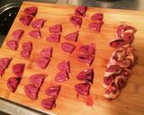正しい鶏ハツの処理!ハツ元との分け方!作り方7写真