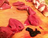 正しい鶏ハツの処理!ハツ元との分け方!作り方11写真