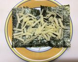 とろとろ海苔チーズ作り方2写真